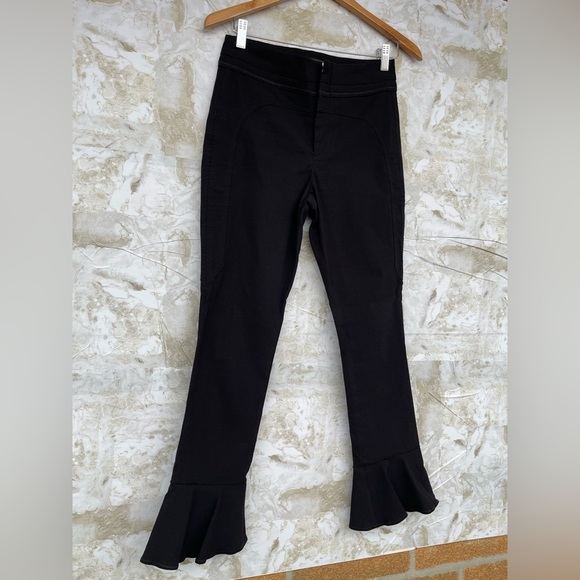 ISABEL MARANT HUNTER FLARE CUFF PANT SIZE 38/6 - Picture 2 of 14